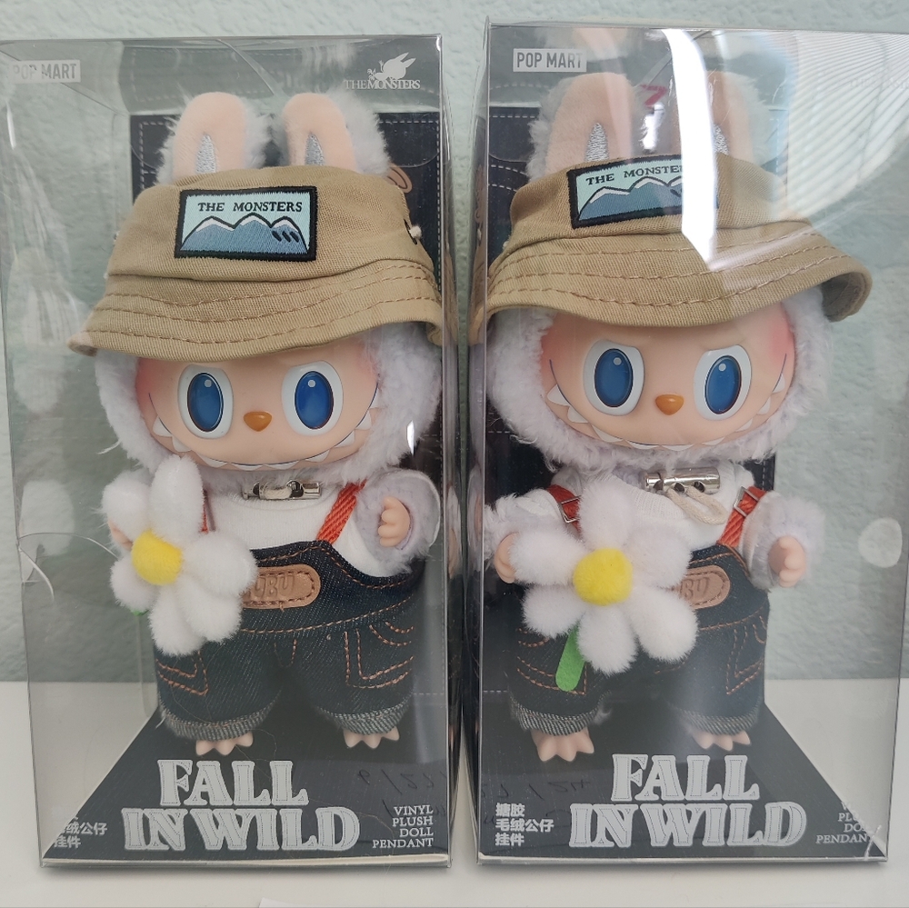 Popmart Labubu fall in wild pendant